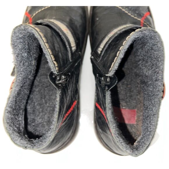 Rieker Simona 94 black leather ankle boots. - Picture 4 of 8